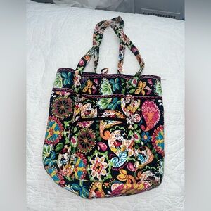 Vera Bradley Disney Parks Tote Bag Mickey Minnie Paisley